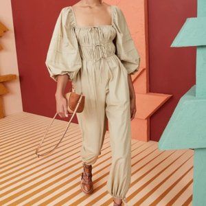 Ulla Johnson Amalie Jumpsuit in Dune - Size 4